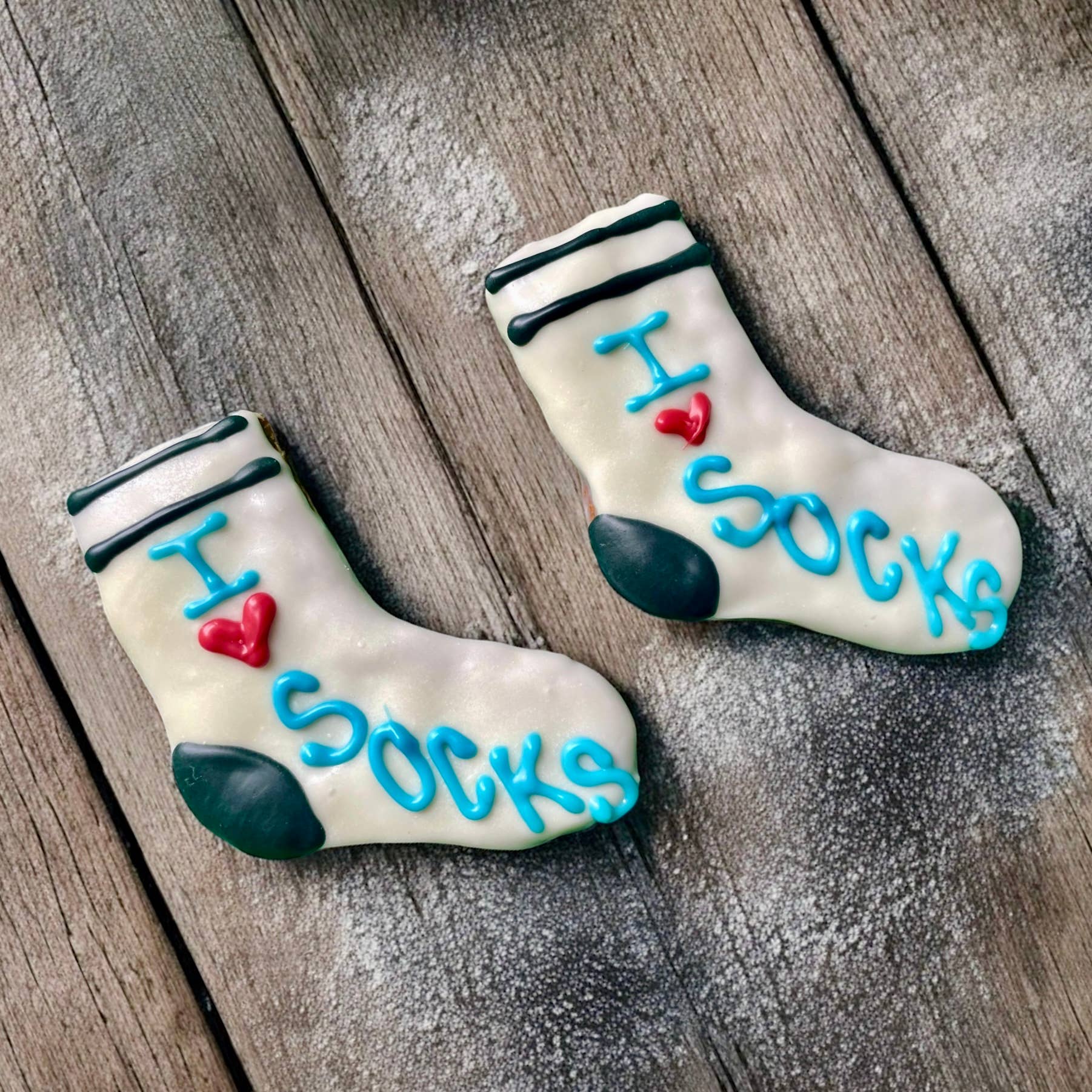 Socks dog treat
