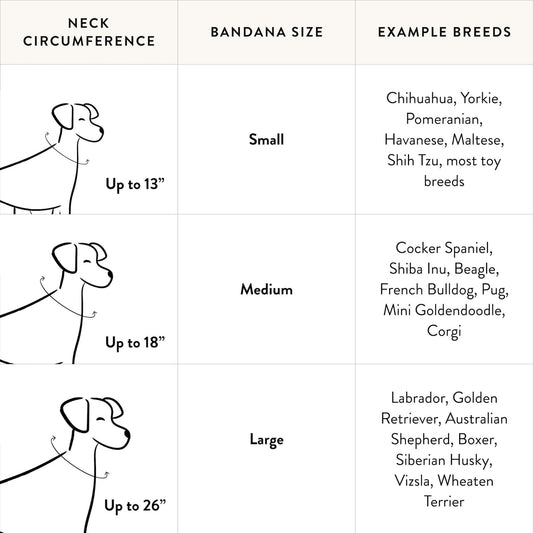 Baseball Applique Dog Bandana