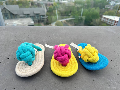 New Design:  Slipper Rope Toys for Dogs|Sustainable