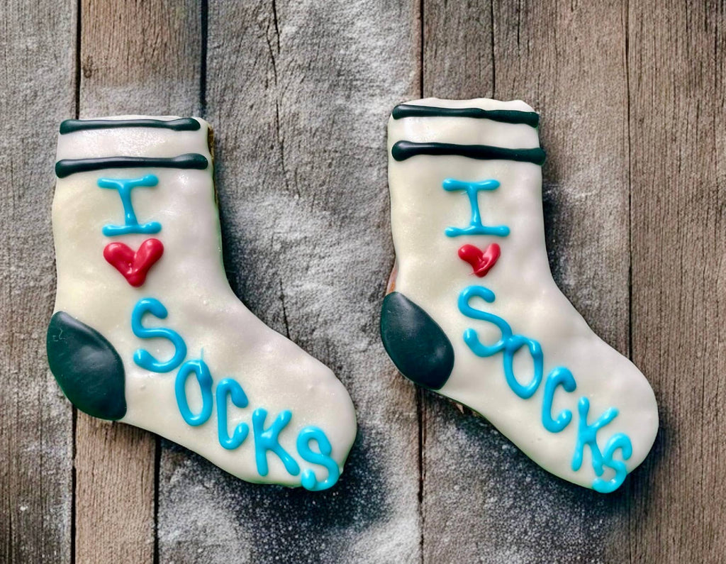 Socks dog treat