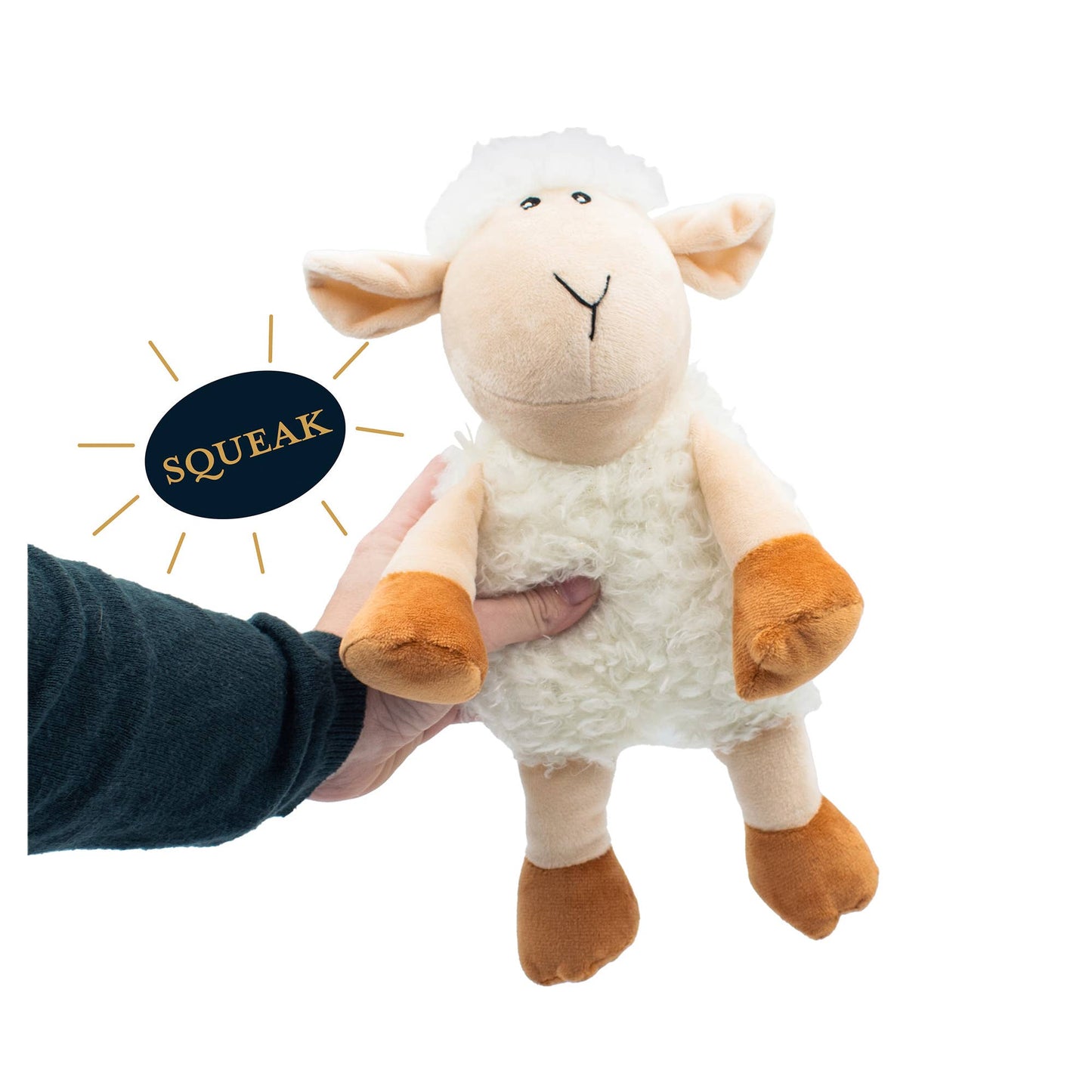 Pendleton Plush Lamb Squeaker Toy