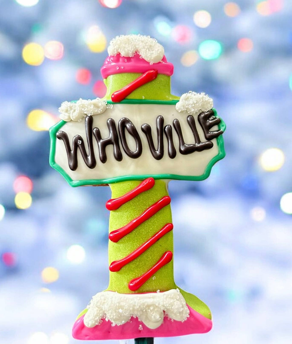 Whoville Grinchy Christmas dog treats