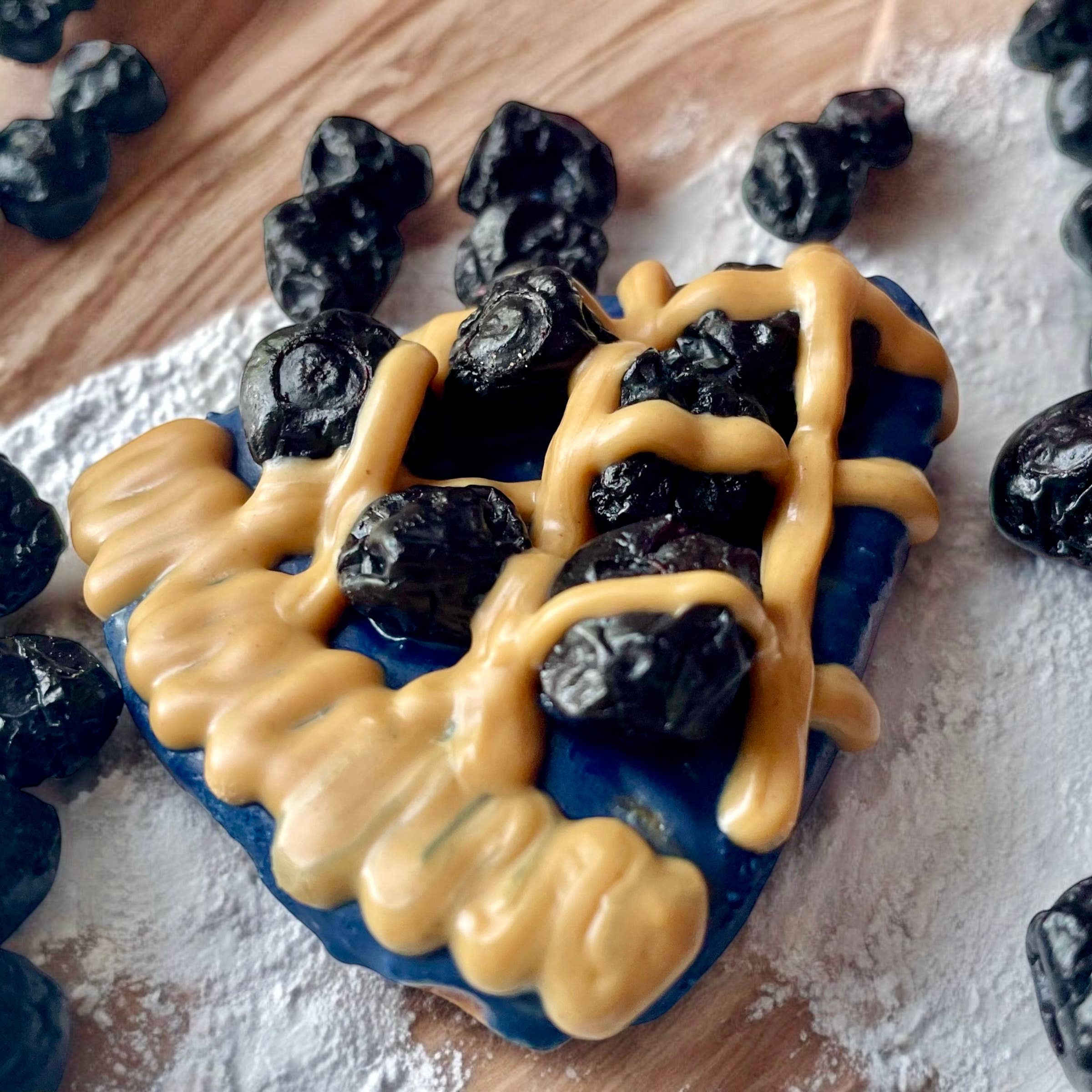 Blueberry Pie Slice dog treats