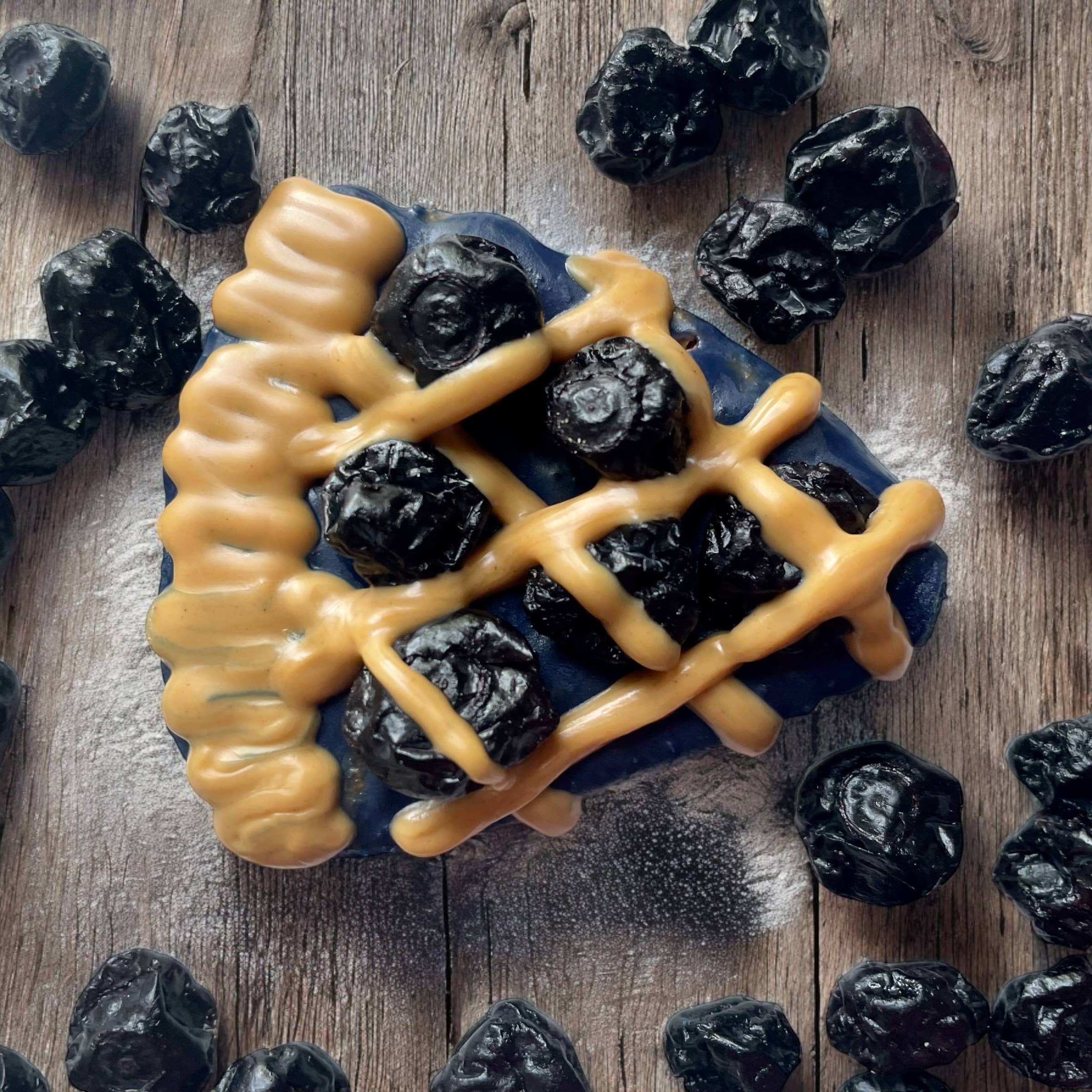 Blueberry Pie Slice dog treats