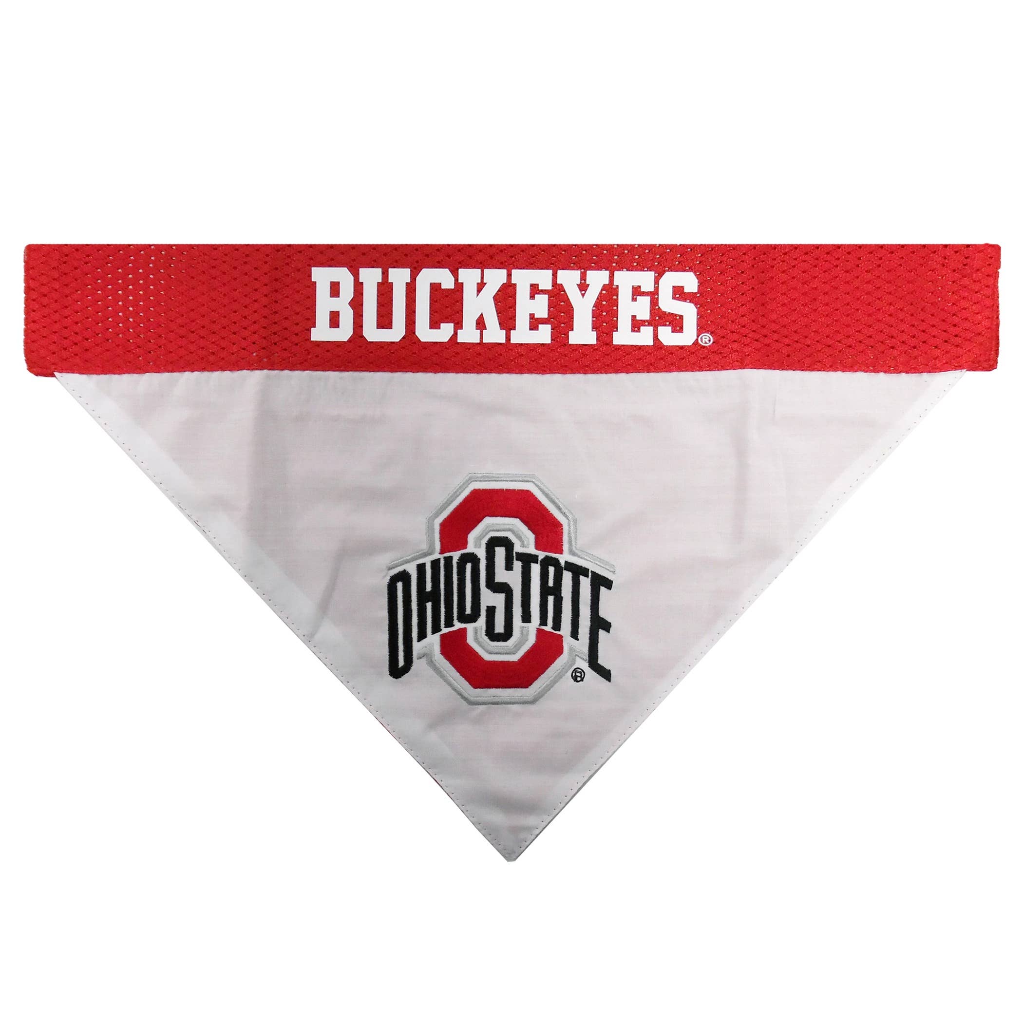 OHIO STATE REVERSIBLE DOG BANDANA