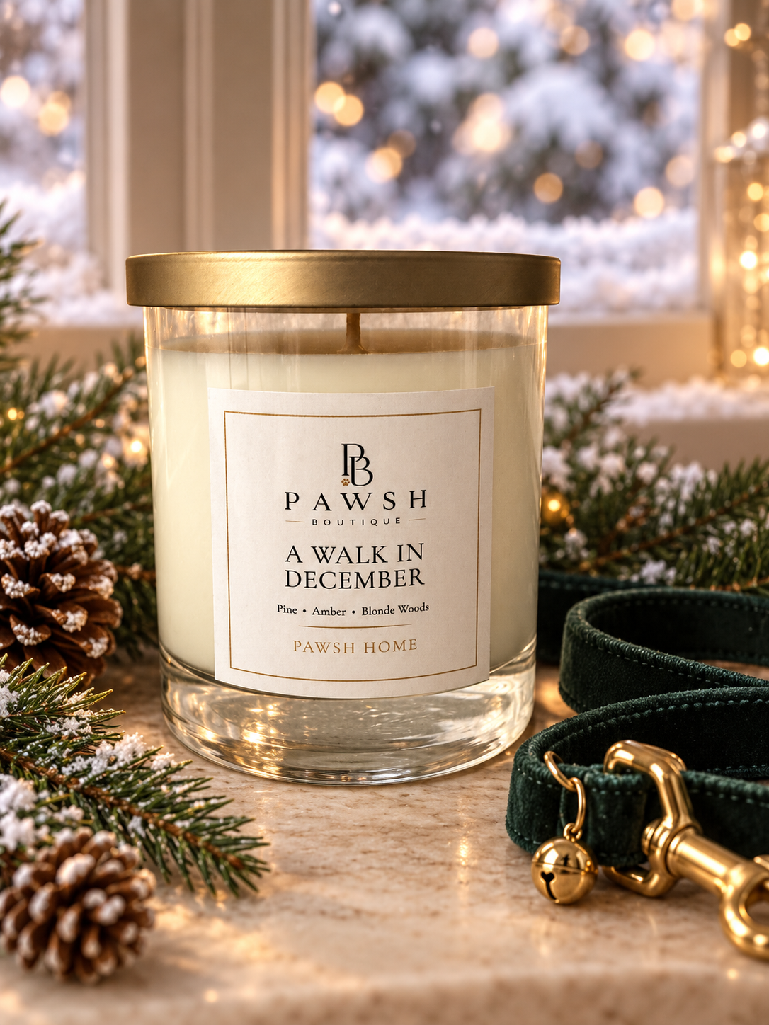 A Walk in December | Pawsh Home Candle