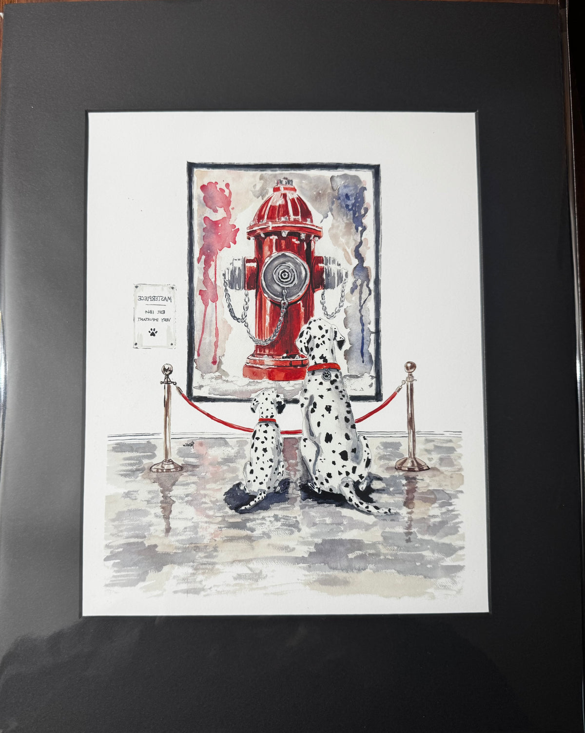 Masterpiece- 8x10 Fine Art Print in an 11x14 Mat