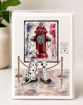 Dalmatian Museum Fine Art Greeting Card