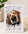 Golden Retriever Fine Art Greeting Card