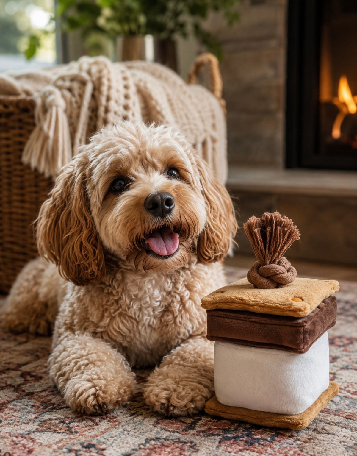 S'more Snuffle Dog Toy
