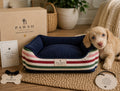 Kate Spade Adventure Stripe Dog Bed