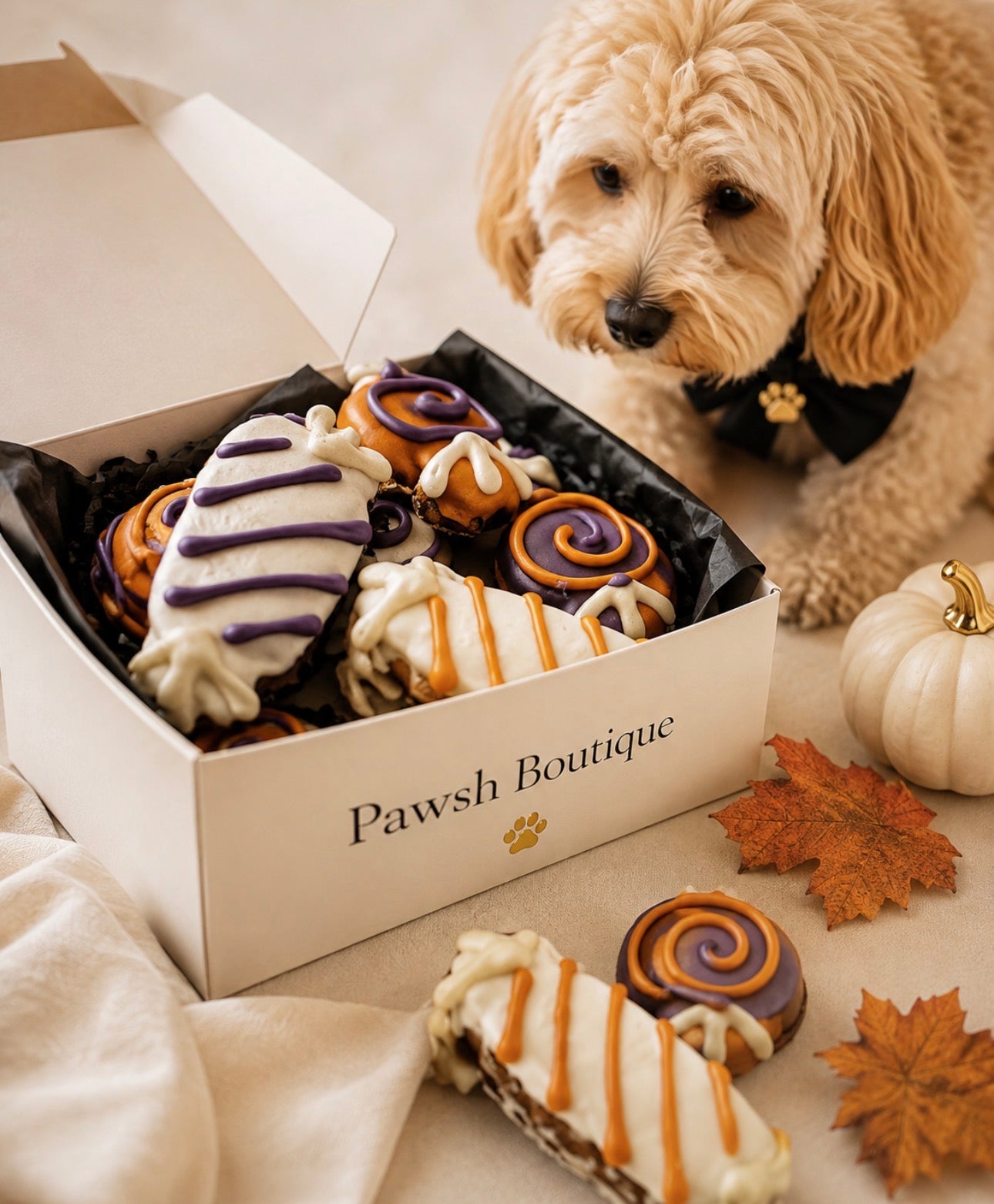 Halloween Candy Dog Treats  3-Piece Treat Set