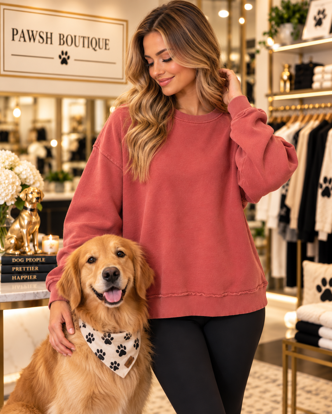 My Dog Also Tilts Their Head Like That - Oversized Sweatshirt
