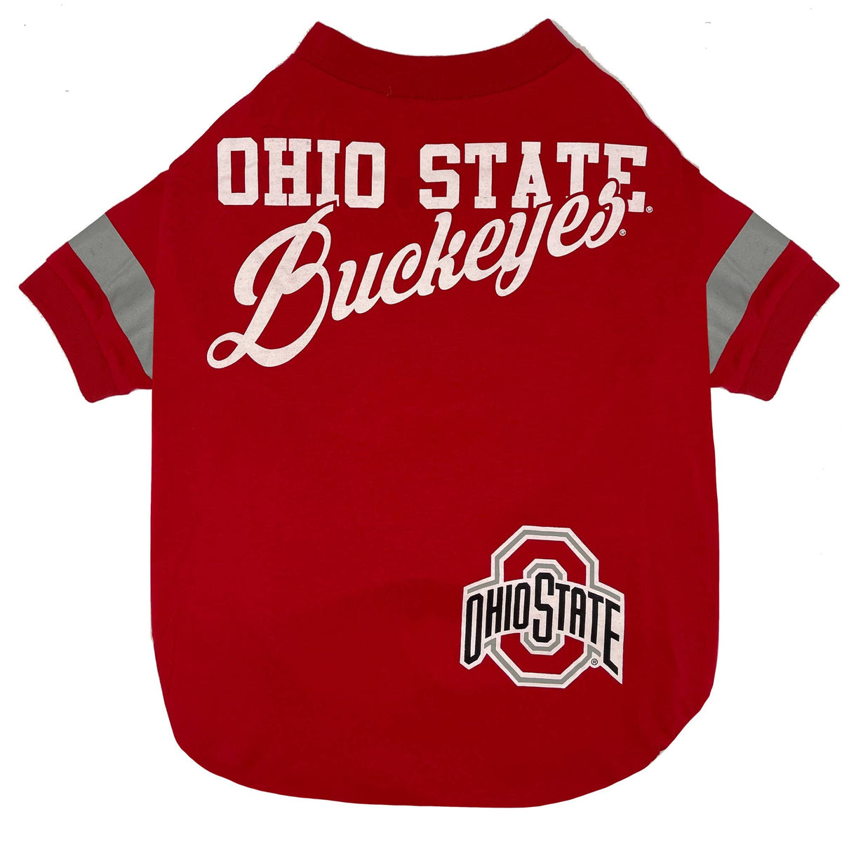 OHIO STATE STRIPE TEE