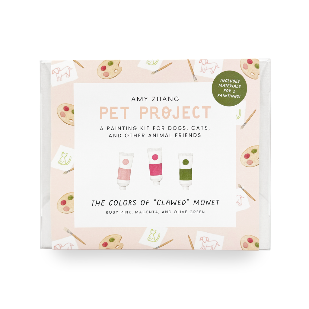 PET PROJECT MONET — Paint Activity Kit For Dogs and Cats