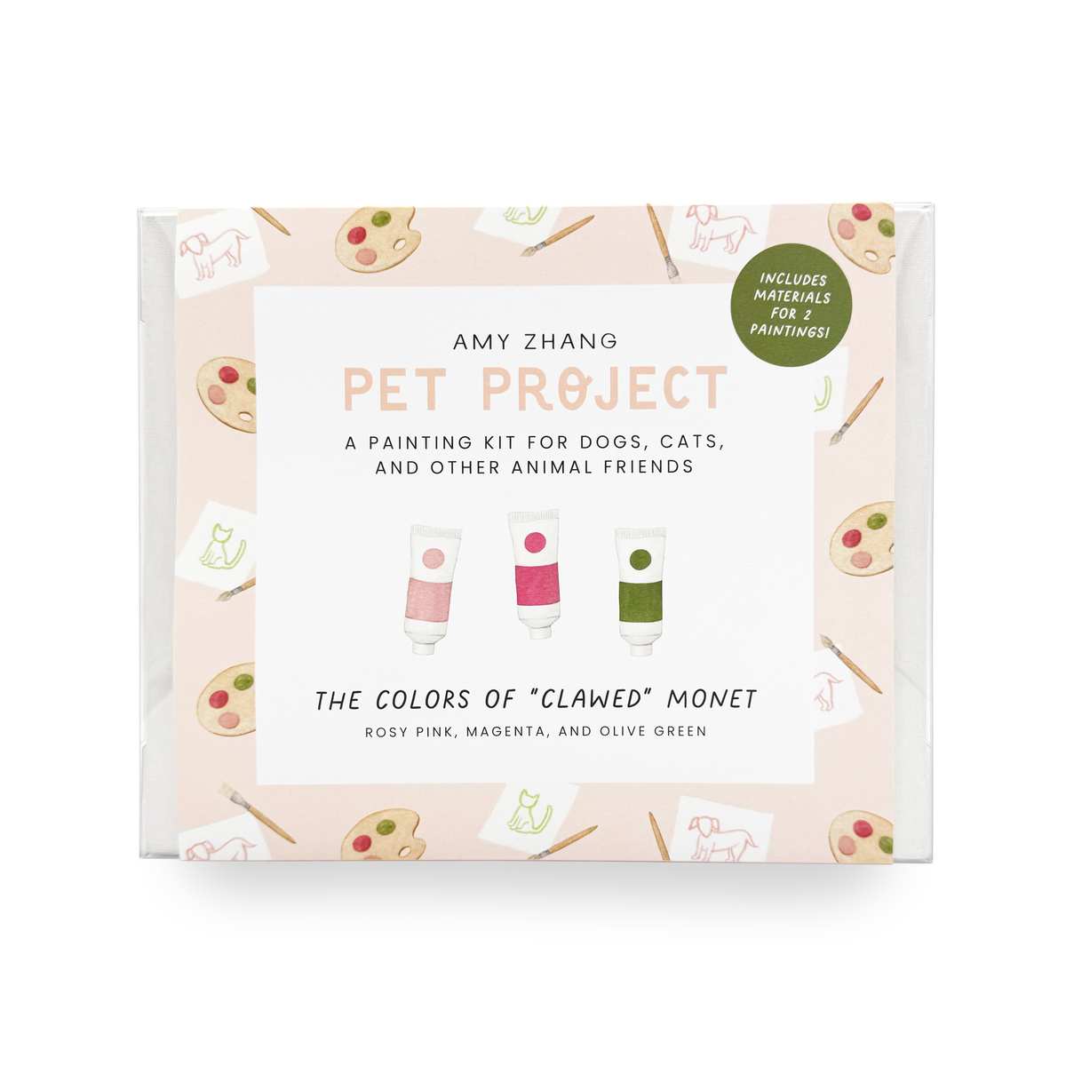 PET PROJECT MONET — Paint Activity Kit For Dogs and Cats