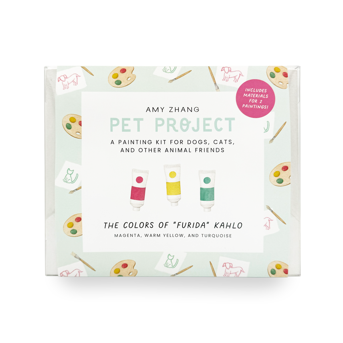 PET PROJECT FRIDA — Paint Activity Kit For Dogs and Cats