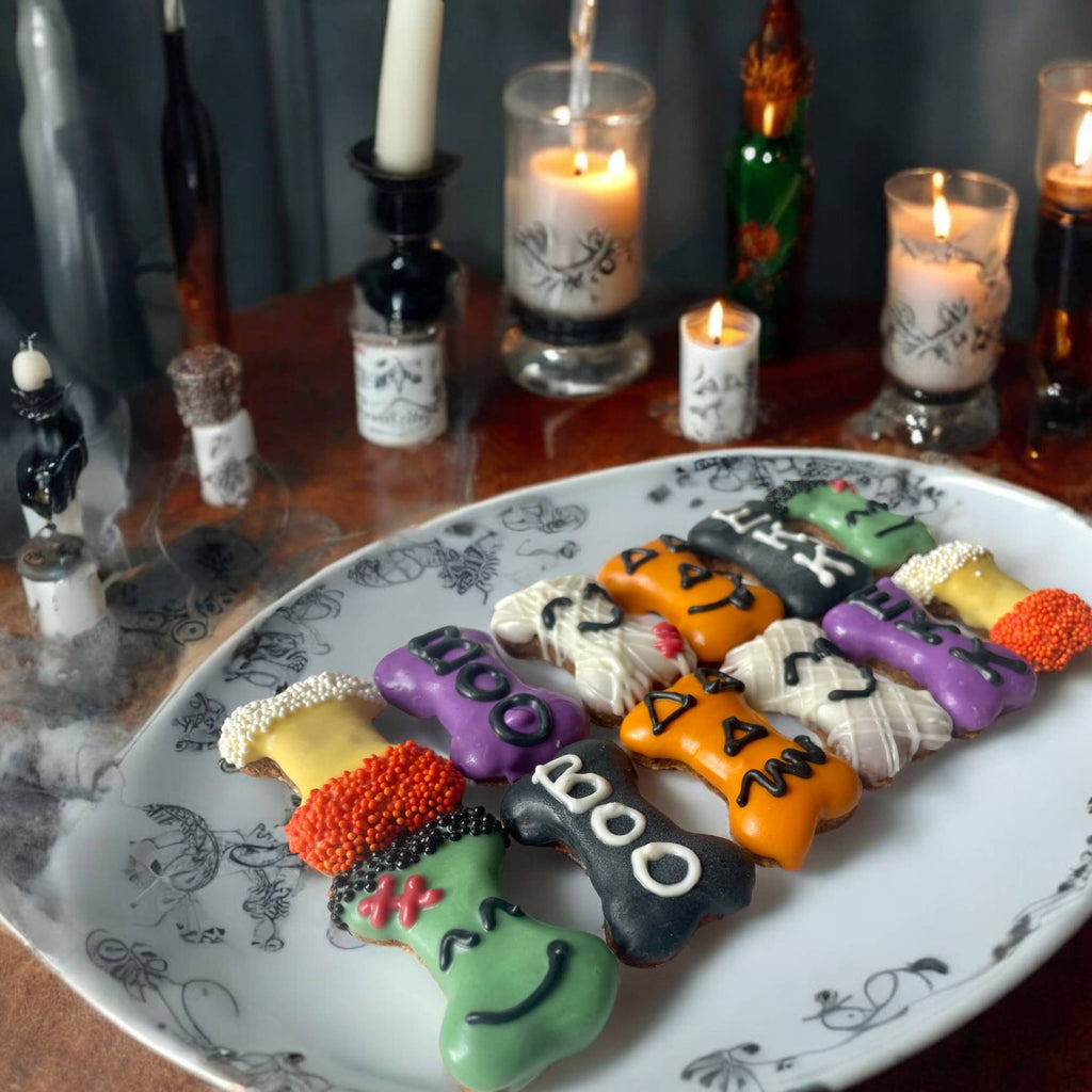 Mini Muttsters Howloween Dog Treats- 3 Piece Treat Set