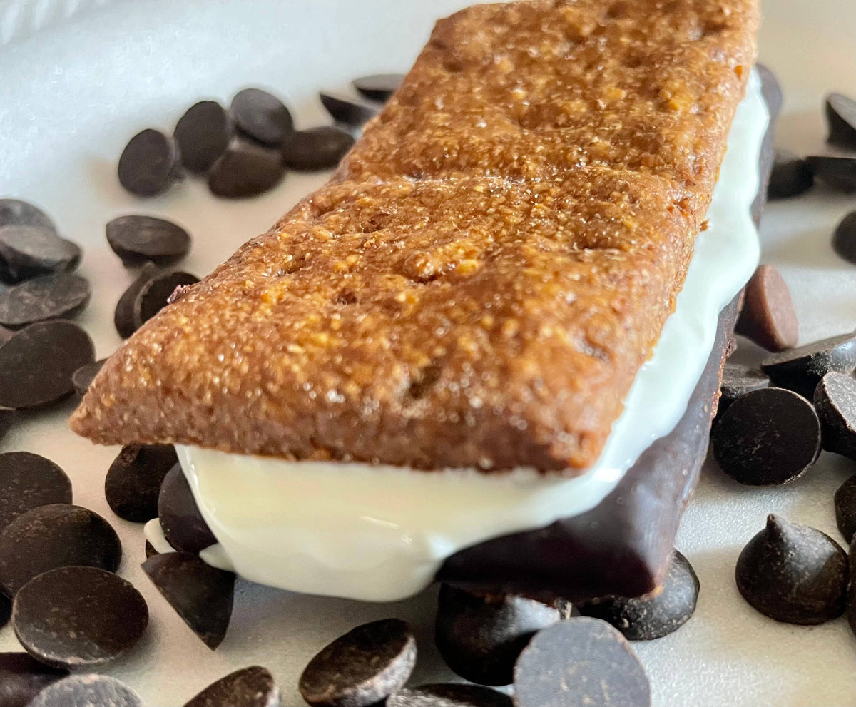 Campfire S’mores dog treats