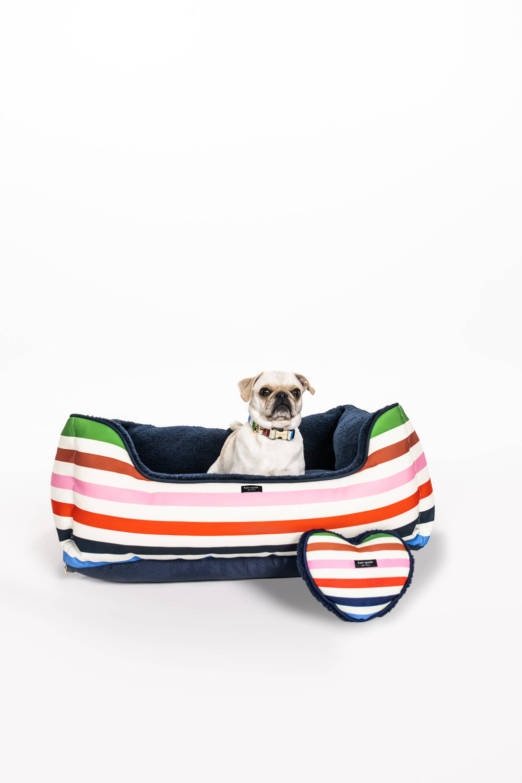 Kate Spade Adventure Stripe Dog Bed